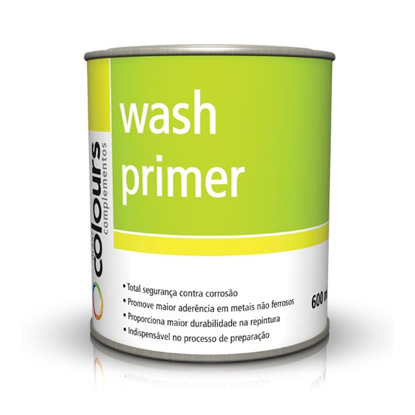 Wash Primer 600ml Maxi Rubber - Sem Catalisador