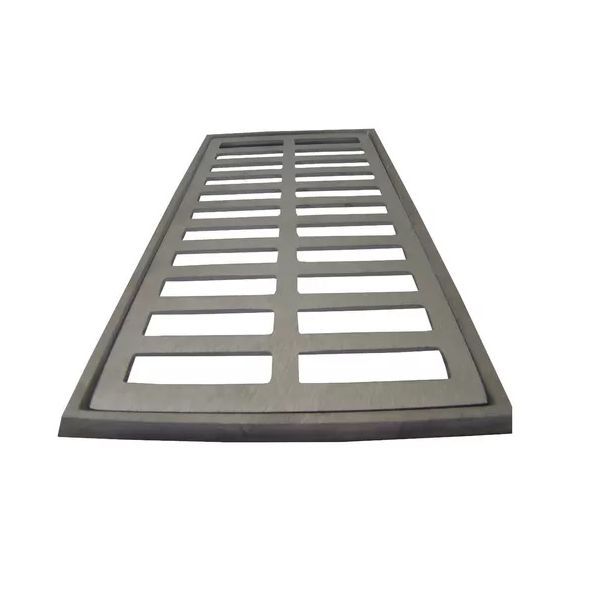 Grelha Ralo Pluvial Linear 15x30cm Alumínio Grelha C/ Suporte