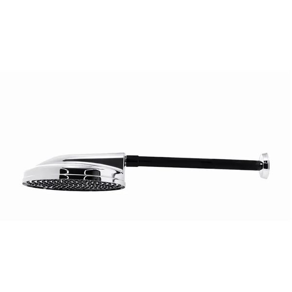 Chuveiro Frio 12 pol Braço 30cm Cromado Rosca 1/2 pol Astra