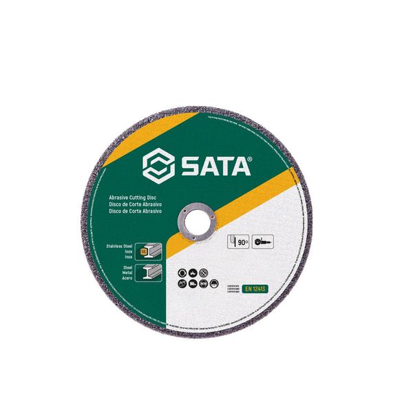 Disco Corte Abrasivo Metal/Inox 7 pol x 1,6mm Sata ST55054G