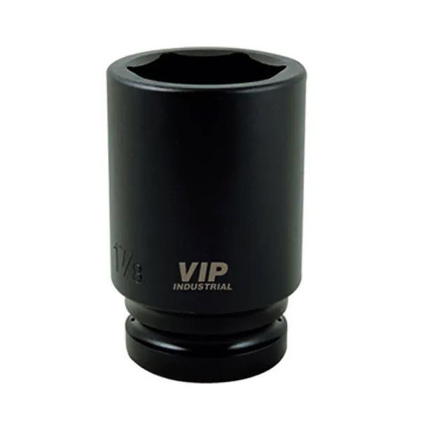 Soquete Sextavado Longo de Impacto 1 pol x 34mm 900435 Vip