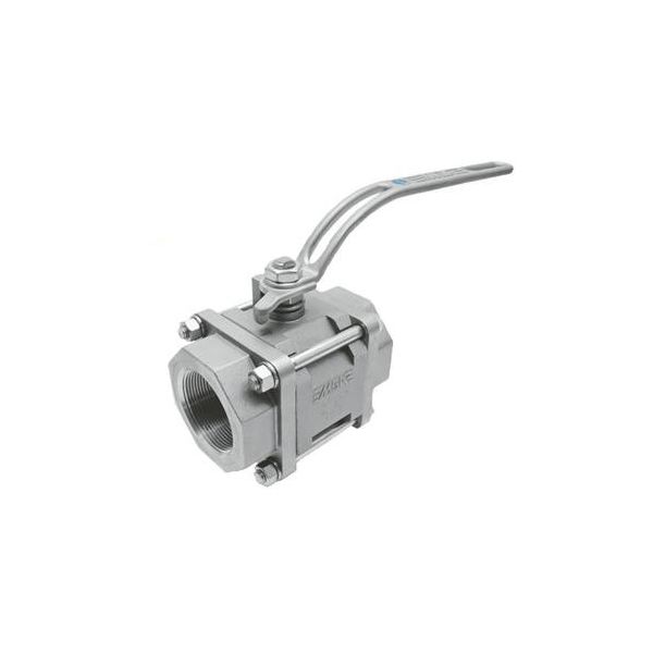 Valvula Esfera Tripartida Inox 1.1/2 pol MGA