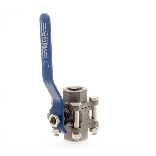 Registro Valvula Esfera Tripartida 1/2 pol BSP Serie 1000 MGA