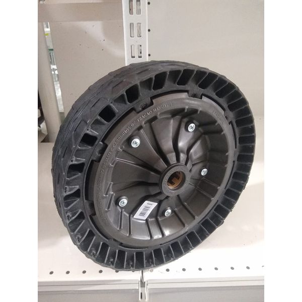 Pneu Flexível Plano Eixo de 1 pol com Rolamento 100 Kg 100764 Fb Pneu