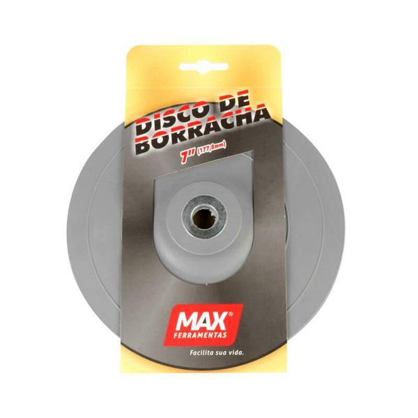 Disco De Borracha RÍgido 7 pol 15210 Max