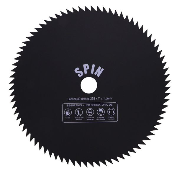 Disco Lamina Circular Roçadeira 255mm 80 Dentes 82955 Vulcan