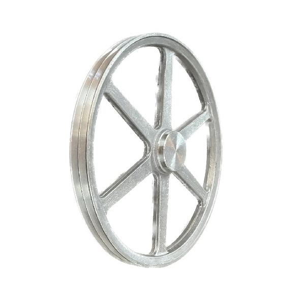 Polia de Alumínio 400mm com 2 Canais B