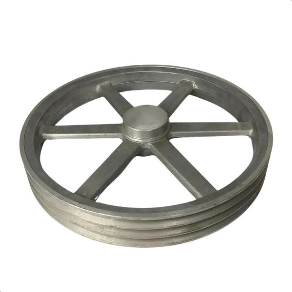 Polia de Alumínio 450mm com 3 Canais B