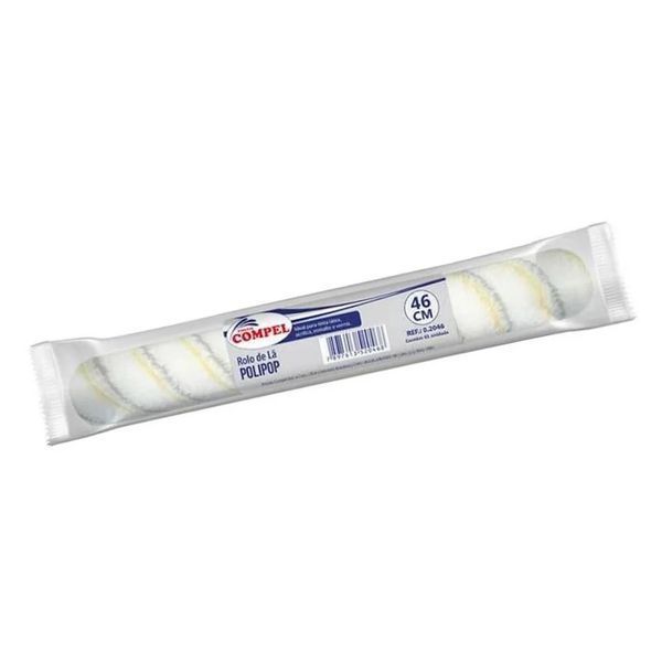 Rolo de Lã 46cm Polipop Compel 02046