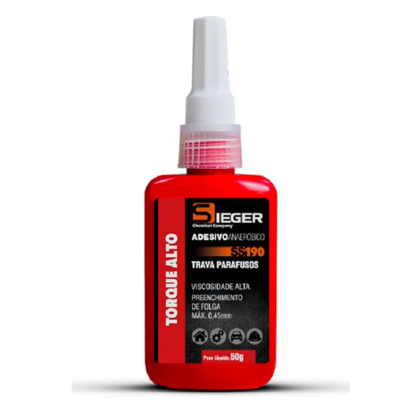 Trava Quimica Parafusos e Porcas Alto Torque SS170 Sieger 50gr