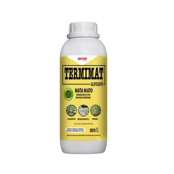 Termimat Glifosato Herbicida Mata Mato 1L Dexter