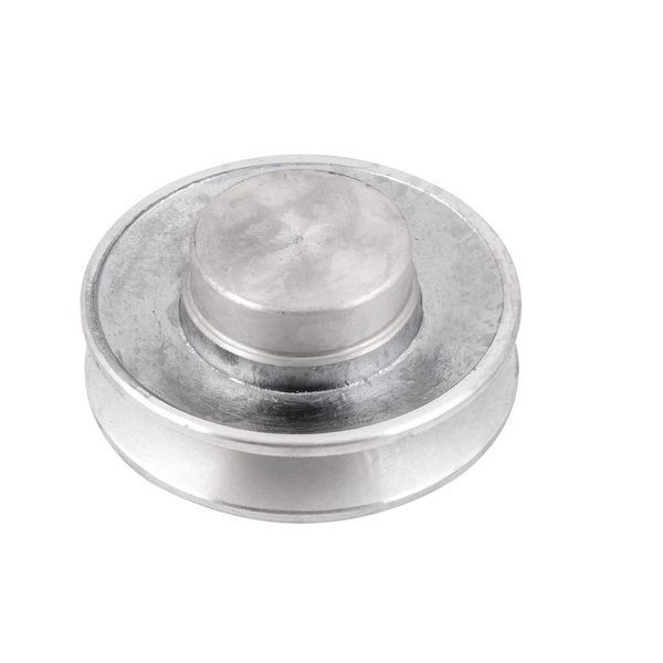 Polia de Alumínio 80mm com 1 Canal Z