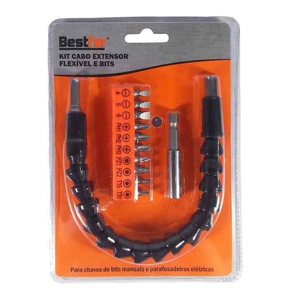 Kit Cabo Extensor Flexível para Parafusadeira BFH2774