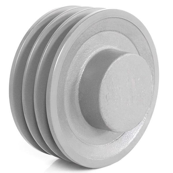Polia de Ferro Fundido 140mm com 3 Canais 3V
