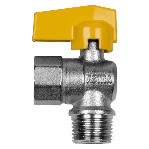 Valvula Rosca Macho e Fêmea Gás 1/2 pol Astra GVLHC/12