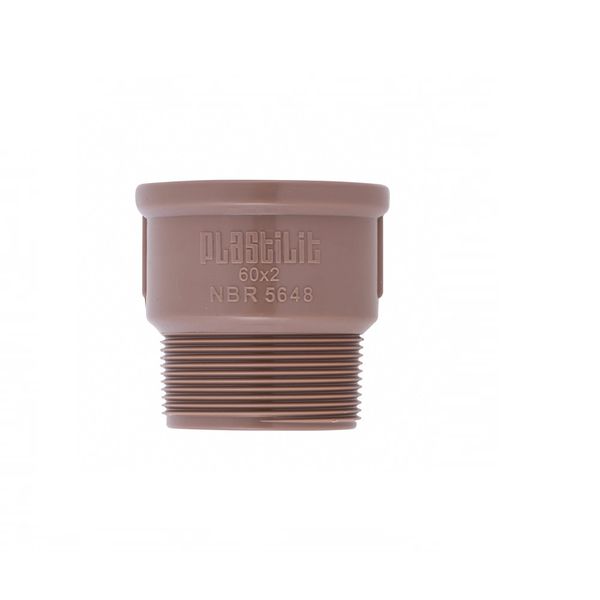 Adaptador Soldavel Curto 60mm x 2 pol Plastilit 20002229