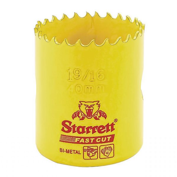 Serra Copo Bimetal 40mm 1.9/16 Starrett FCH0196-G