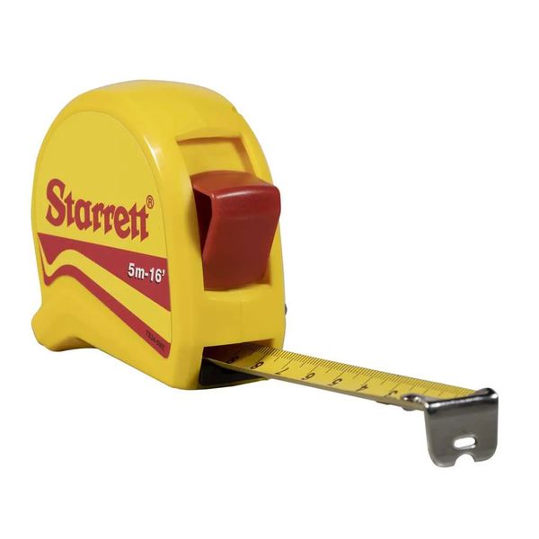 Trena Fita de Aço 5 Metros Starrett STS34-5ME