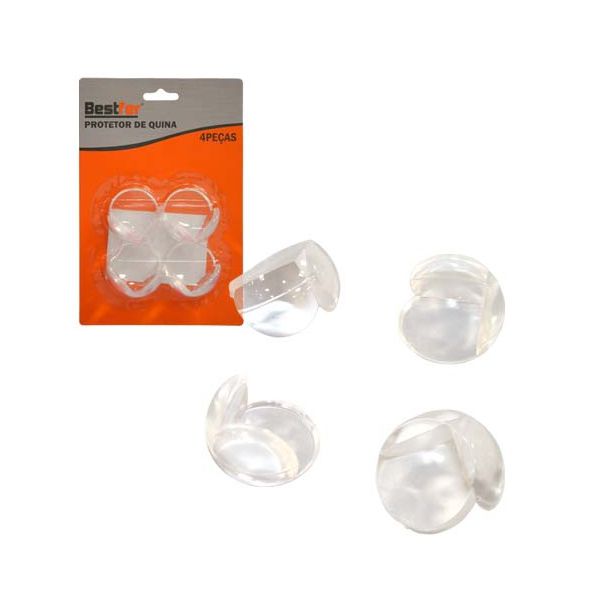 Protetor de Quina 4 Peças Bestfer BFH2517