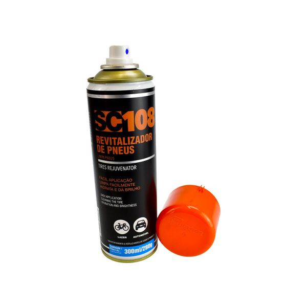 Revitalizador de Pneu SC108 300ml Sieger 048010