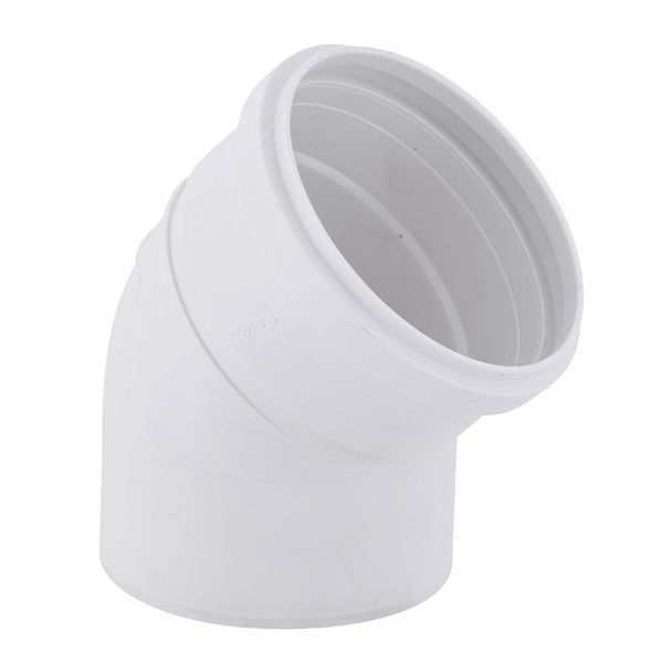 Joelho Pvc Esgoto 45º Graus 100mm Corr Plastik