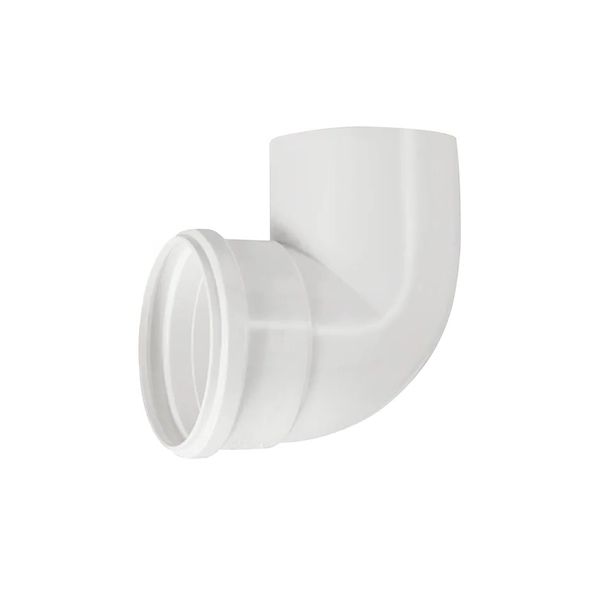 Joelho 90º Graus Pvc Esgoto 75mm Corr Plastik