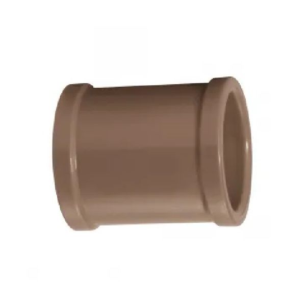Luva Pvc Marrom Soldável 50mm Corr Plastik