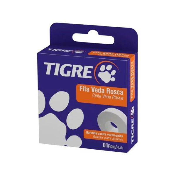 Fita Veda Rosca 18mm X 25mts 54501900 Tigre 