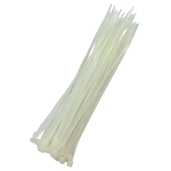 Abraçadeira de Nylon 2,5 x 100mm Amarela 20 Peças Bestfer
