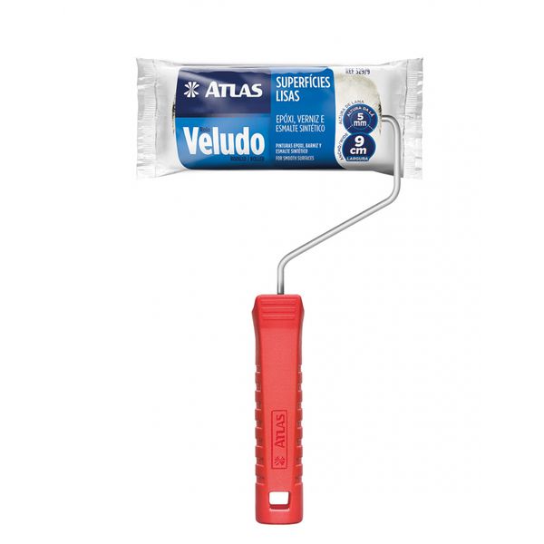 Rolo De Veludo 9cm 329/9 Atlas 