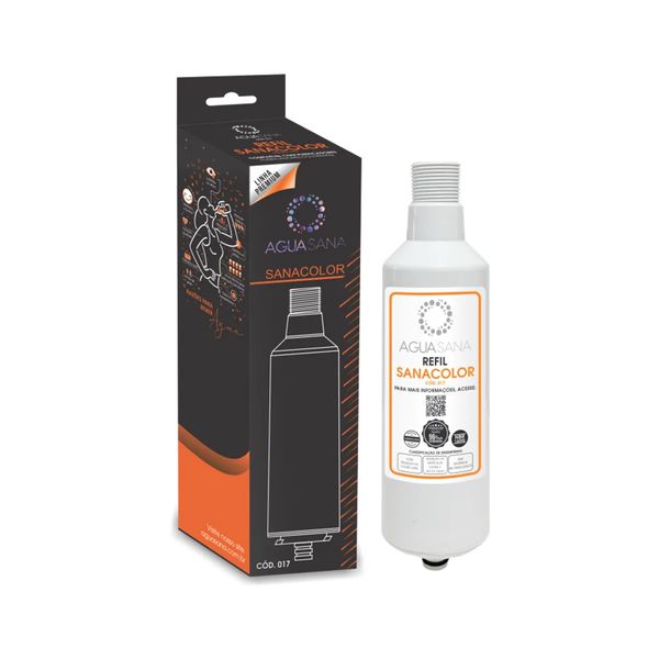 Refil Purificador Filtro Sanacolor Colormaq 017 Aguasana