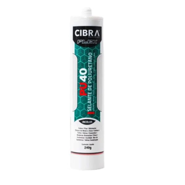 Adesivo PU 40 Incolor 240g Cibrasil 150133