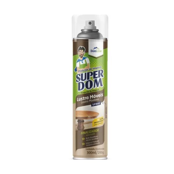 Lustra Móveis Spray 250ml Superdom 0210288