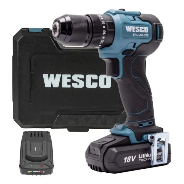 Furadeira Parafusadeira Bateria 18V WS2425K Wesco