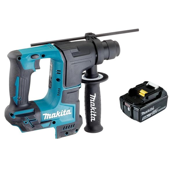 Kit Martelete Bateria DHR171Z 18V com 1 Bat 5Ah Makita