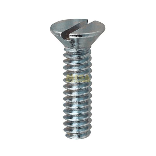 Parafuso Fenda Chata Cônica Inox 3/16 x 3/4 UNC