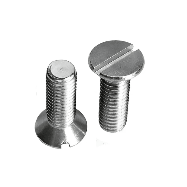 Parafuso Fenda Chata Cônica Inox M5 x 16mm