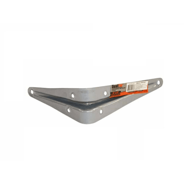 Cantoneira Metálica 10 x 13cm Cinza Bestfer BFH2429