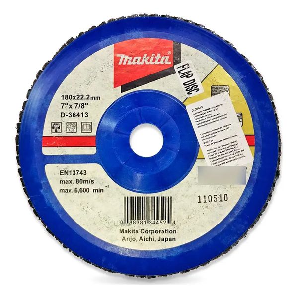 Disco Flap 7 pol Grana 36 Makita D-36413