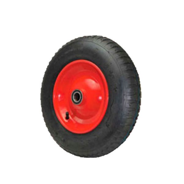 Roda Completa 350 X 8 Com Rolamento Para Carrinho De Mão 3547 Lotus 