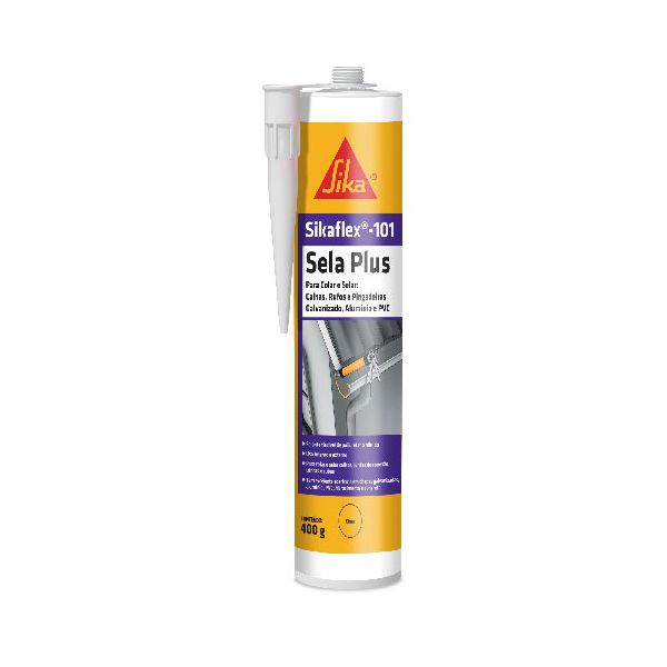 Sikaflex Selante Pu 101 Branco Sela Plus 400gr Sika