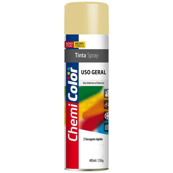 Tinta Spray Bege 400ml Chemicolor