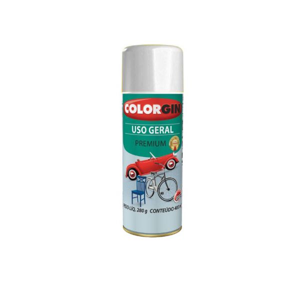 Tinta Spray Grafite Médio Para Rodas Metálica 400ml 55031 Uso Geral Premium Colorgin 