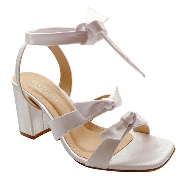 SANDÁLIA DE NOIVA LIVIA BRANCO