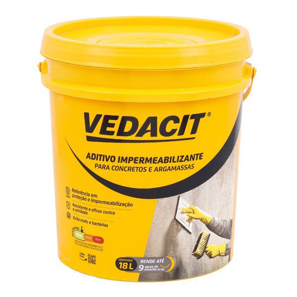 Vedacit 18lt - Vedacit (111785) - SANTAROSA LAR E CONSTRUÇÃO