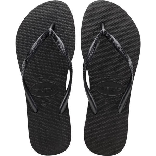 Chinelo Havaianas Slim - Preto - SÃO ROQUE CALÇADOS