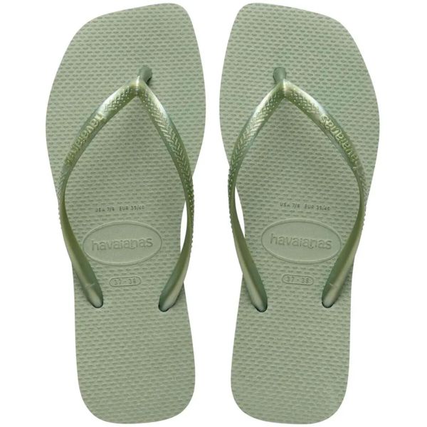 Chinelo Havaianas Slim Square - Smoke Green - SÃO ROQUE CALÇADOS
