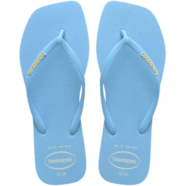 Havaianas Feminino Slim Square Pop UP-Azul Lavanda - SÃO ROQUE CALÇADOS