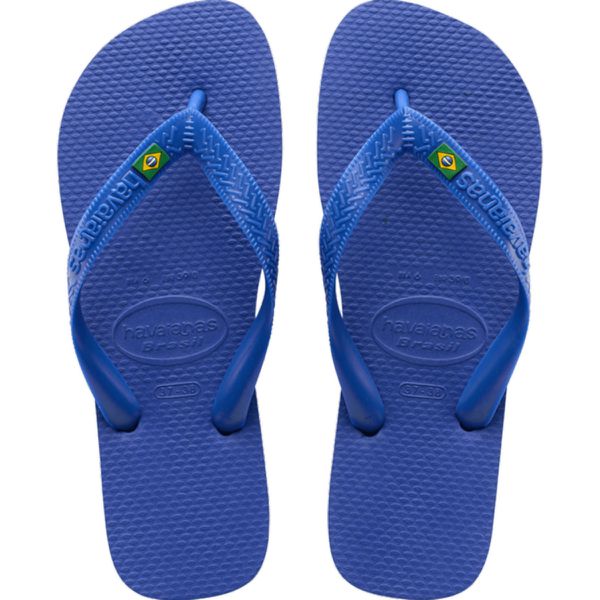 Chinelo Havaianas Brasil-Azul Naval - SÃO ROQUE CALÇADOS