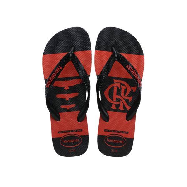 Chinelos Havaianas Top Times -Preto/Preto - SÃO ROQUE CALÇADOS